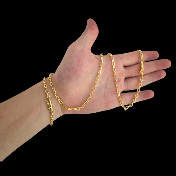 Corrente Cartier de Ouro 18k - Imagem 2