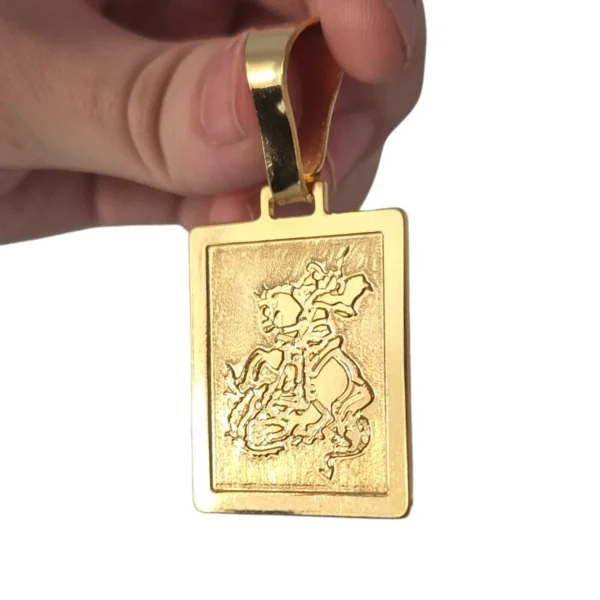 Pingente de São Jorge M - Imagem 3